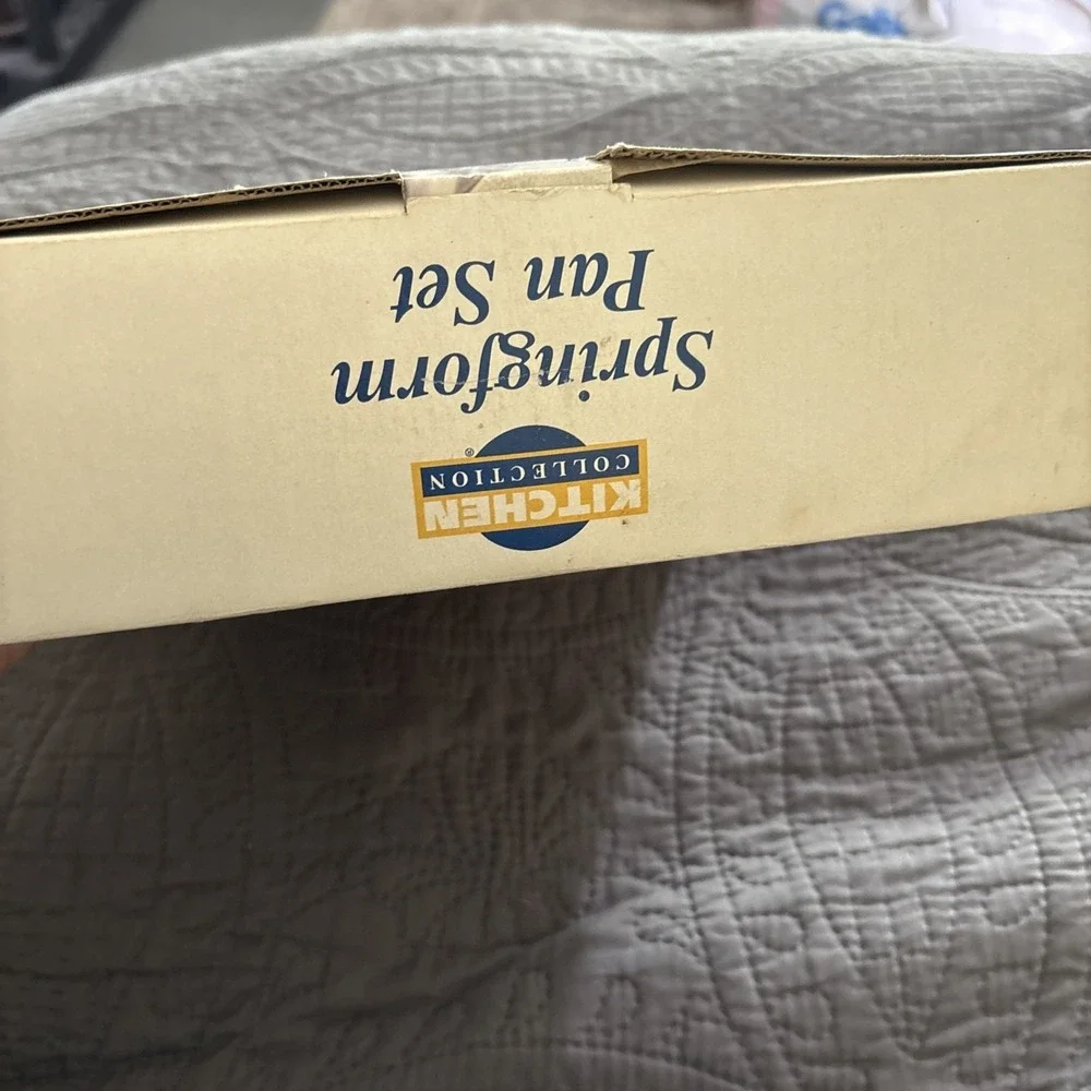 Set Of 3 Springform Pan Set Cheesecake Pans Baking Robinson Design Group UNUSED!